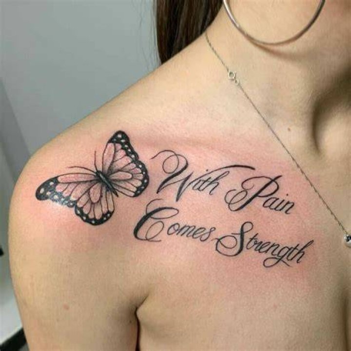 10 Breathtaking With pain comes strength tattoo ideas that will urge