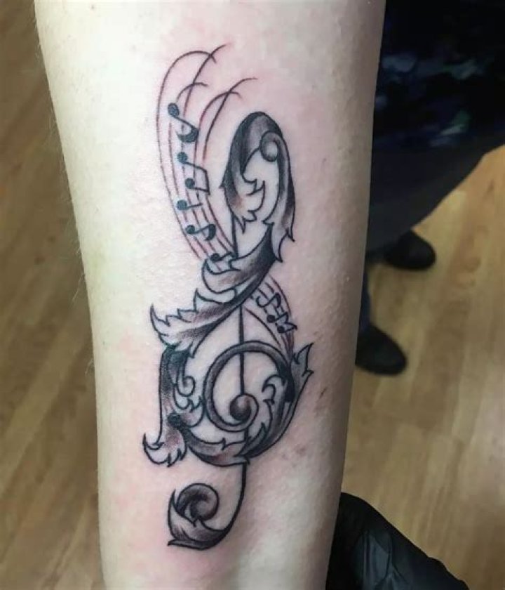 24+ Music Note Tattoo Designs, Ideas Design Trends Premium PSD