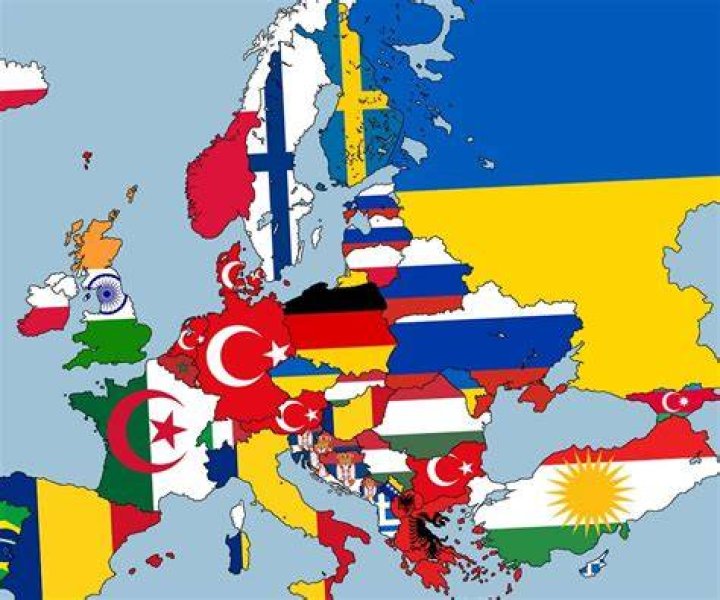 2nd Largest Nationality Living In Each European Country Brilliant Maps