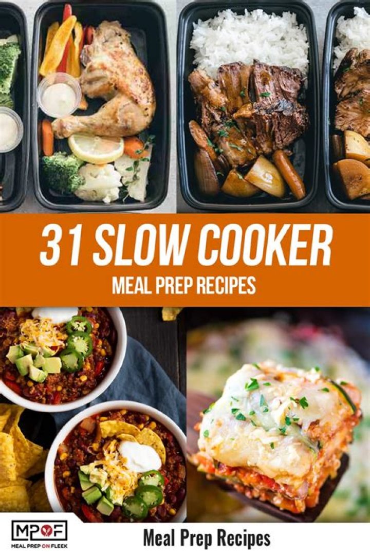 31 Slow Cooker Meal Prep Recipes Meal Prep on Fleek&trade;