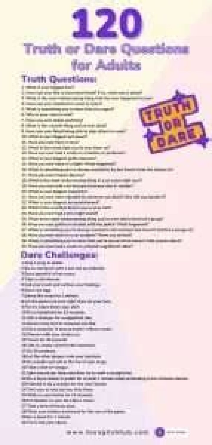319+ Fun And Exciting Truth Or Dare Questions For All Occasions Hi