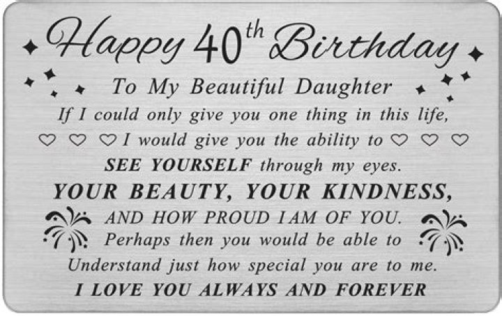 40th Birthday Gifts Gift Card Bouquet FunSquared