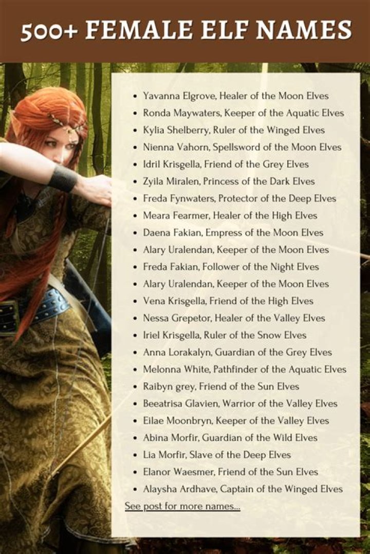 500+ Half Elf Names Discover the best, cool, funny, Dnd half elf names.