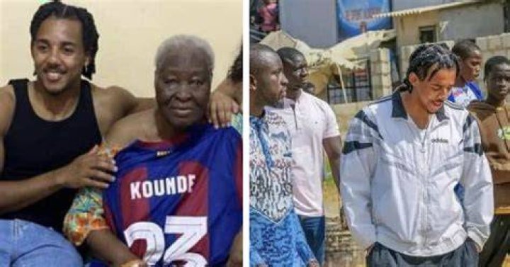 6 pics as Kounde visits his granny in Benin Football