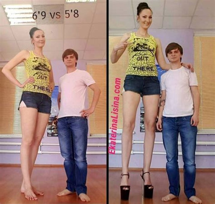 6ft9 Vs 5ft8 Tall women, Women, Tall girl