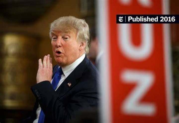 A National Descent Into Trump&rsquo;s Pants The New York Times