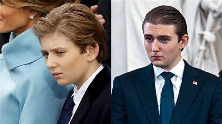 A Viral Photo Of Barron Trump Has Everyone Saying The Same Thing