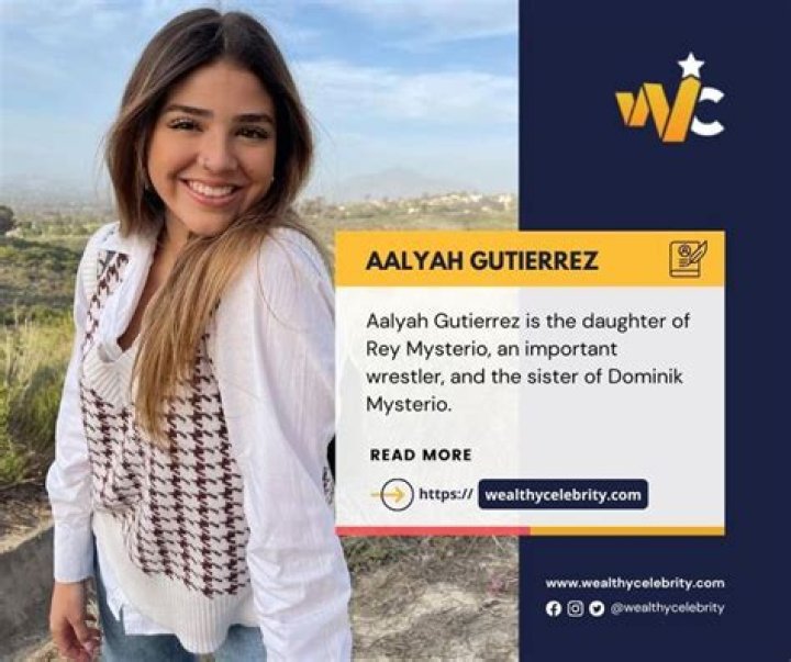 Aalyah Gutierrez&rsquo;s biography who is Rey Mysterio&rsquo;s daughter? Aalyah