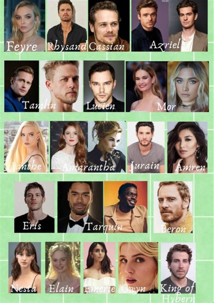 ACOTAR Fancast Feyre and Rhysand