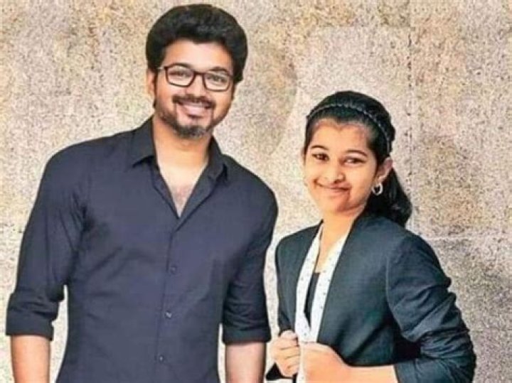 Actor Vijay Daughter Divya Saasha Photos