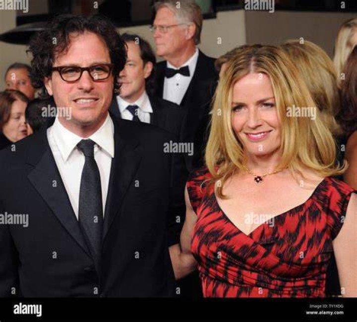 Actress Elisabeth Shue and her husband, director Davis Guggenheim