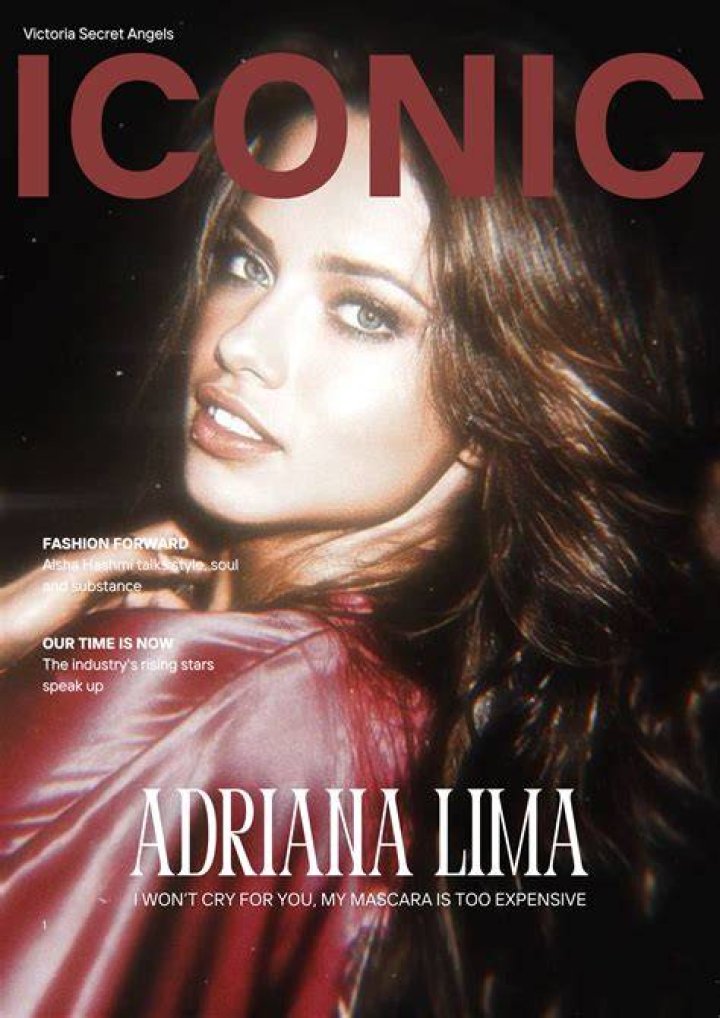 adriana lima victorias secret icon rares high fashion show Adriana