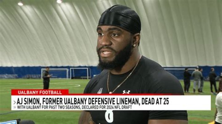 AJ Simon, former Albany defensive star, dies week before NFL draft