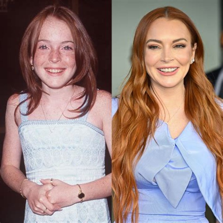 American actress Lindsay Lohan first child with husband Bader