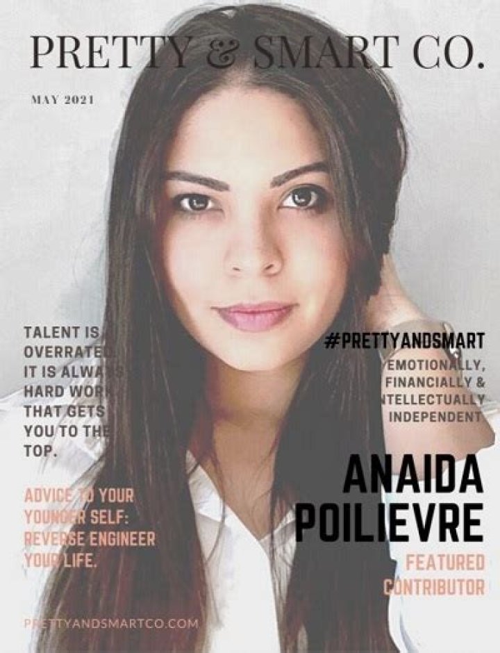 Anaida Poilievre, CoFounder Biography Pretty & Smart Co.