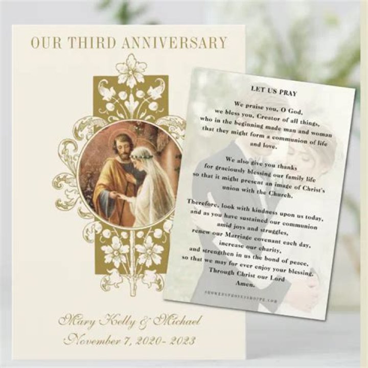 ANNIVERSARY PRAYER CATHOLIC PRINTS PICTURES Catholic Pictures
