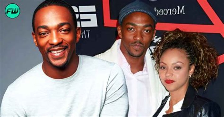 Anthony Mackie Photographed With Rarely Seen Wife