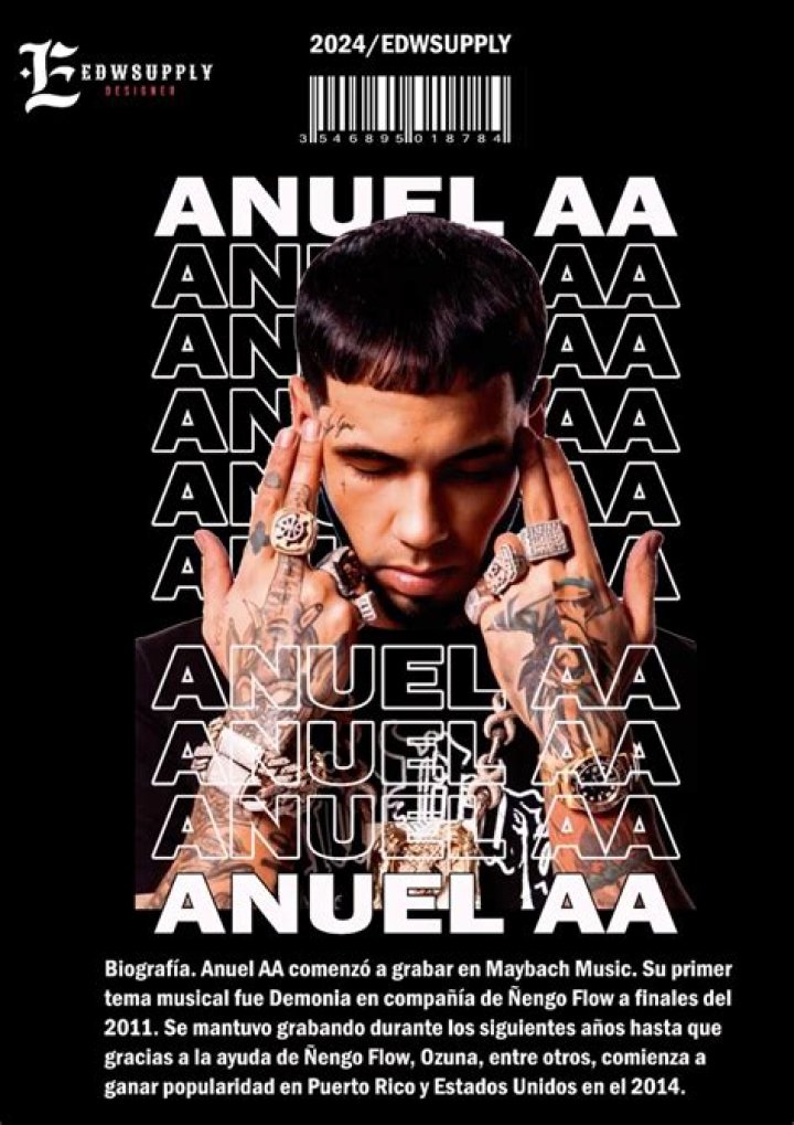 Anuel AA reaccion&oacute; ante la demanda de un escultor colombiano