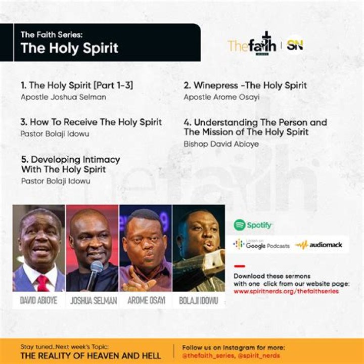 Apostle Joshua Selman &ldquo;THE SPIRIT AND POWER OF WORD&rdquo;