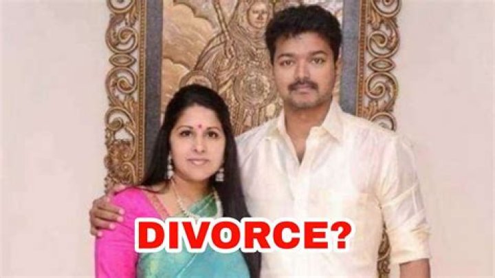 Are Thalapathy Vijay and Sangeetha heading for divorce after 22 years