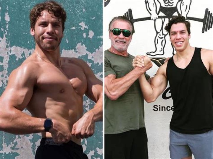 Arnold Schwarzenegger Son Joseph Baena Meet His Family Members