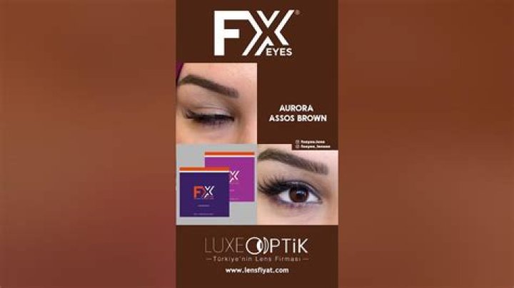 Aurora Brown FX Eyes Lens