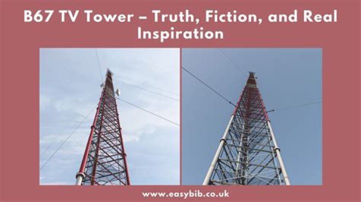 B67 TV Tower: A Beacon Of Innovation And Connectivity