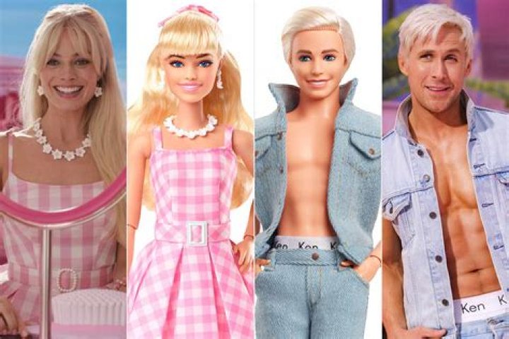 Barbie how Margot Robbie looked at the beginning of her career what
