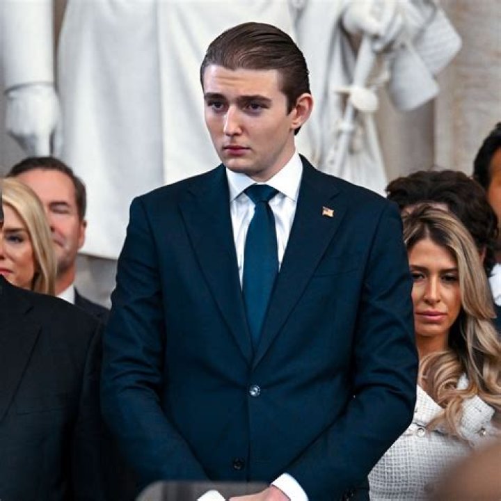 Barron Trump, 15, looks all grown up as he leaves Trump Tower with mom
