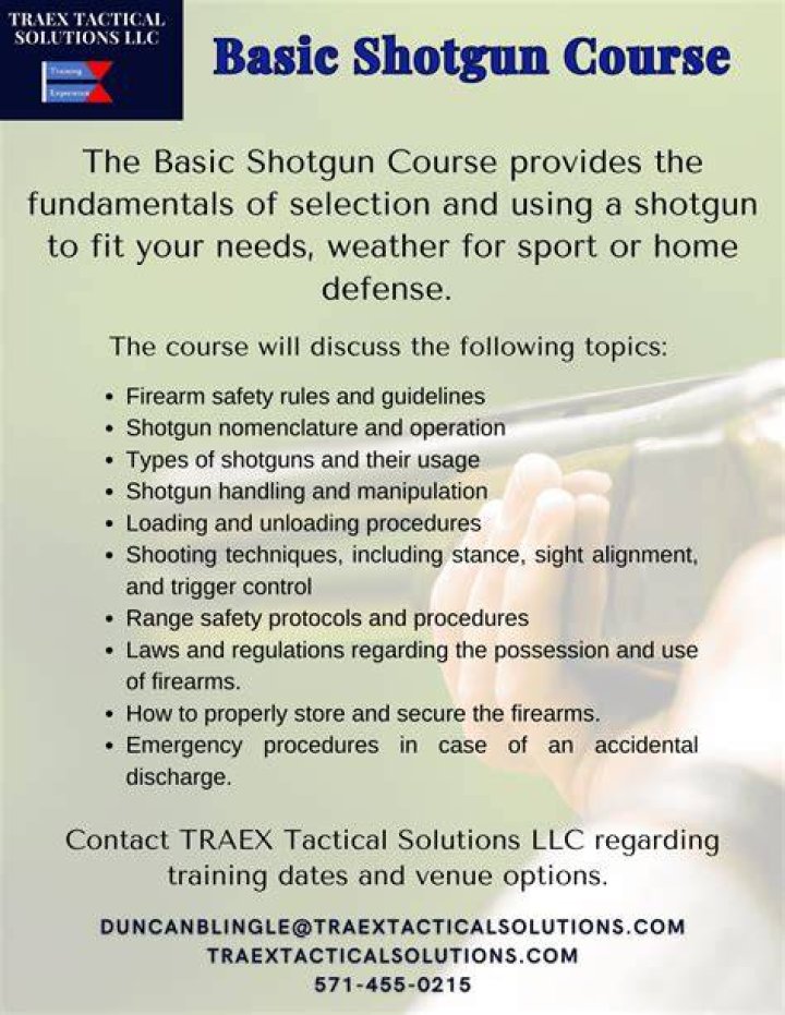 Basic Shotgun Tactics
