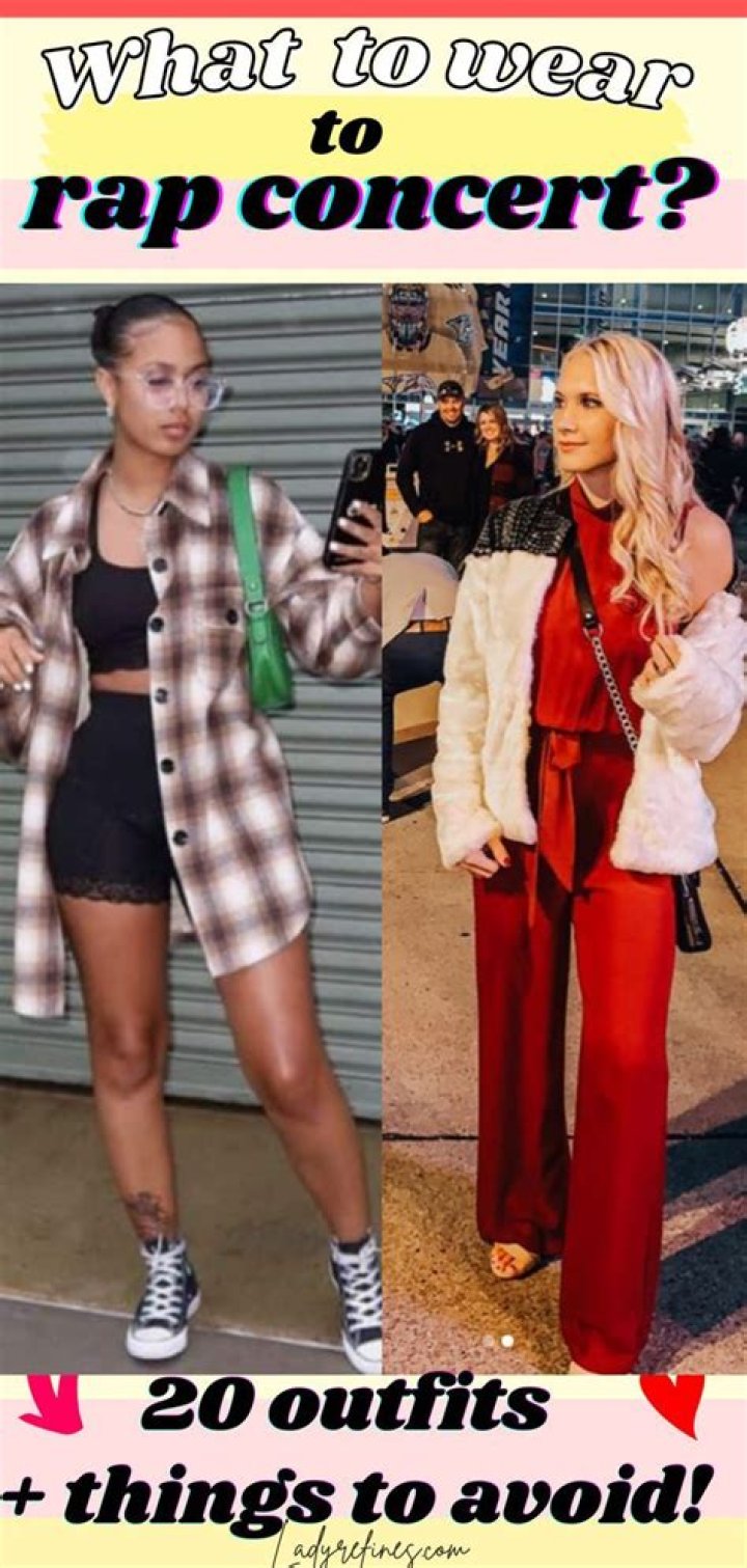 Beautiful Rap Concert Outfit For Women Concert Outfits Baddie