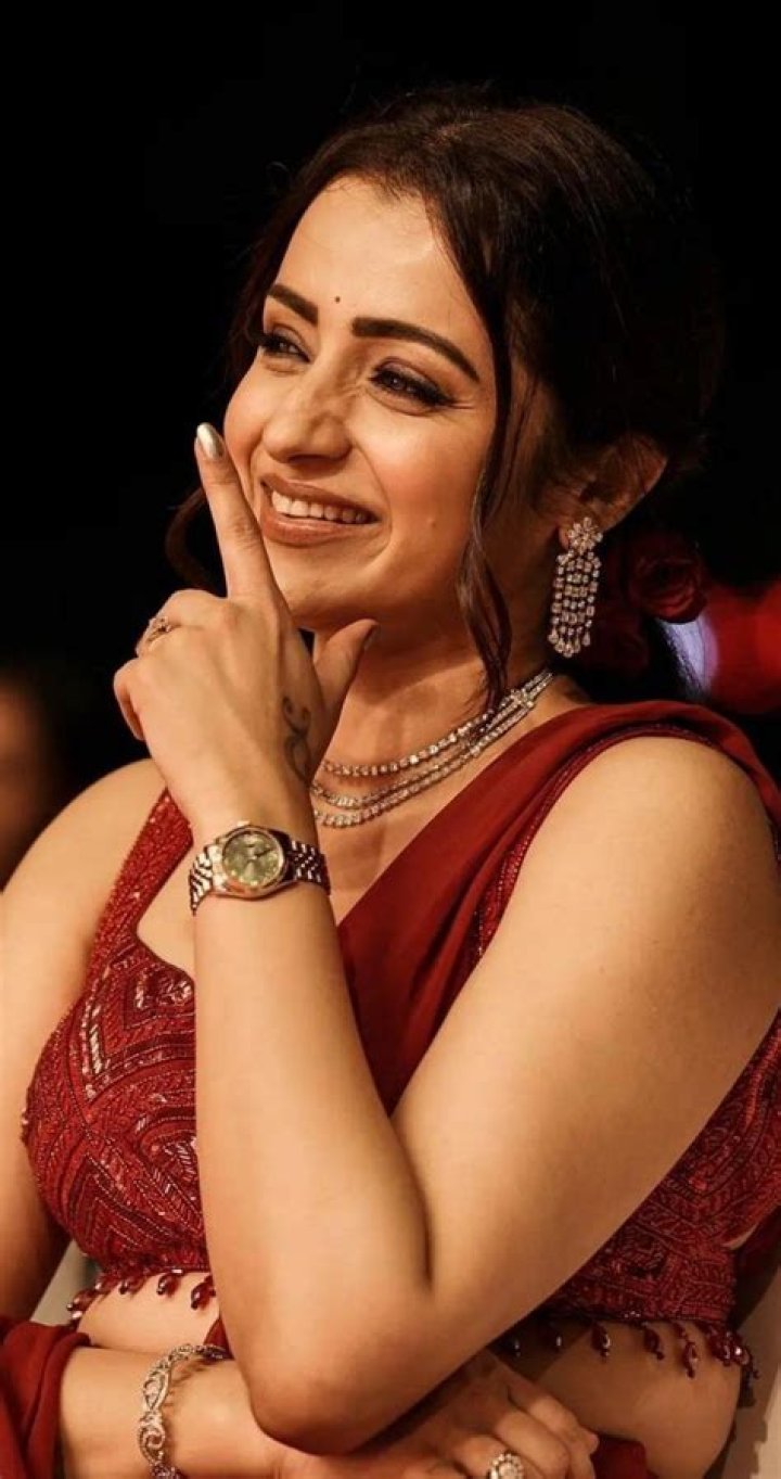 Beauty Galore HD Trisha Krishnan Surprising Hot At Nayaki Audio Release