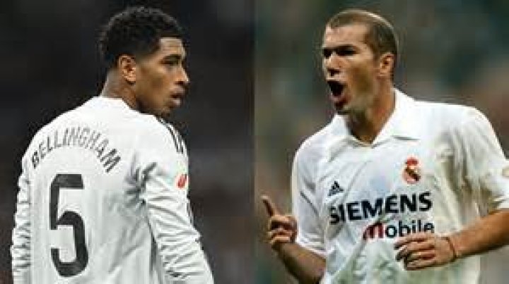 Bellingham Chooses Zidane's Number 5 Shirt at Real Madrid Footy Headlines