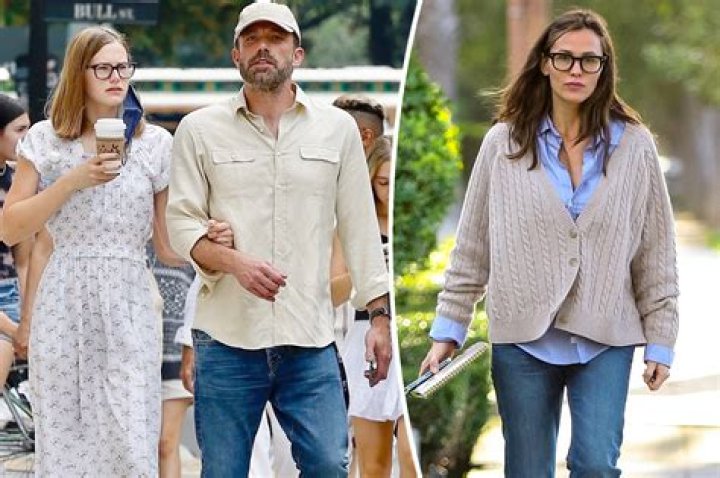 Ben Affleck shops with Jennifer Garner lookalike daughter Violet