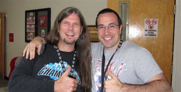 Ben Nadel at NCDevCon 2011 (Raleigh, NC) with Garrett Johnson