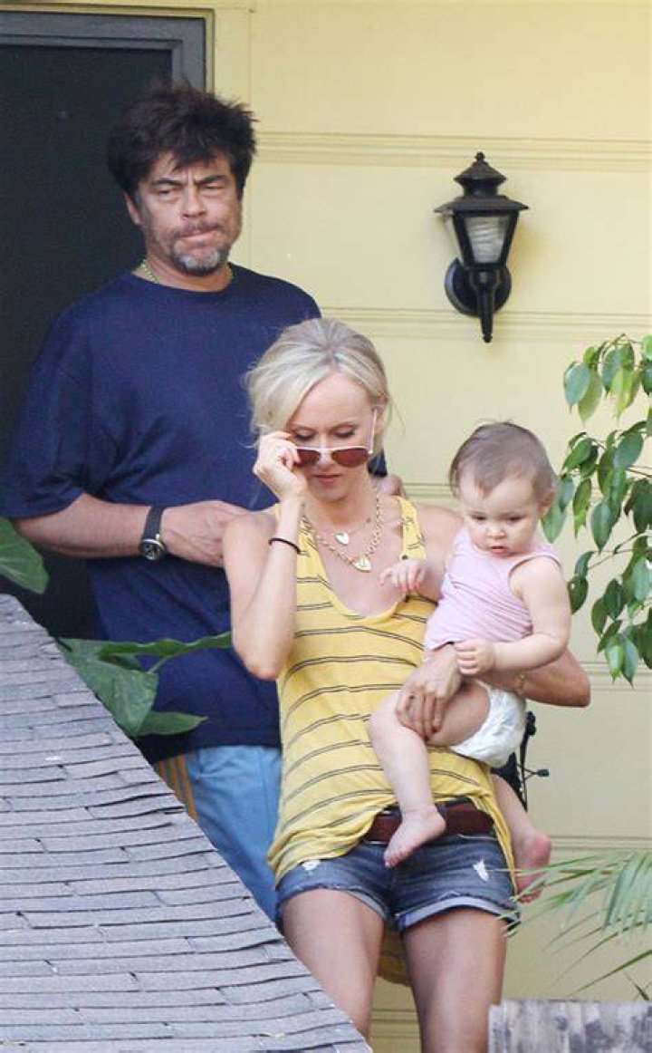 Benicio Del Toro Spotted With Baby Delilah&mdash;and Baby Mama Kimberly Stewart