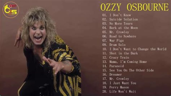 Best Songs Of Ozzy Osbourne Ozzy Osbourne Greatest Hits YouTube