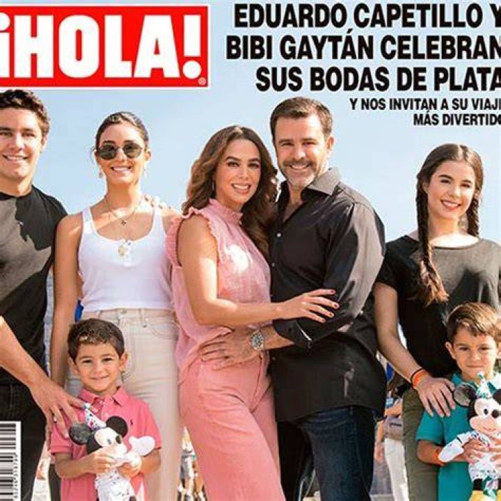 Bibi Gayt&aacute;n and Eduardo Capetillo The most romantic and loving photos
