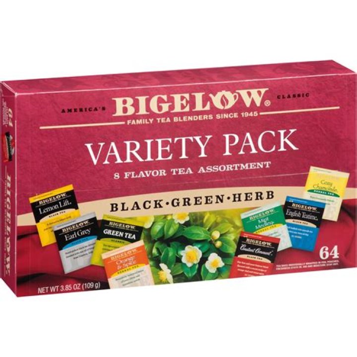 Bigelow Assorted Tea Packs, 10.55 oz, 168 count