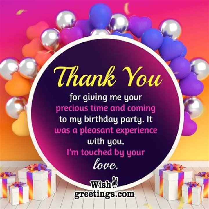 Birthday Thank You Cards & Notes