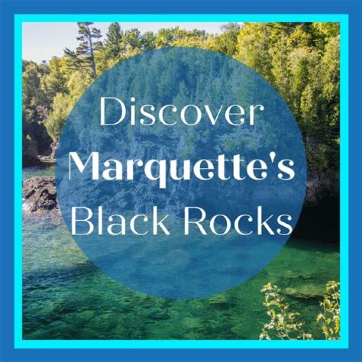 Black rocks in Marquette. r/Michigan