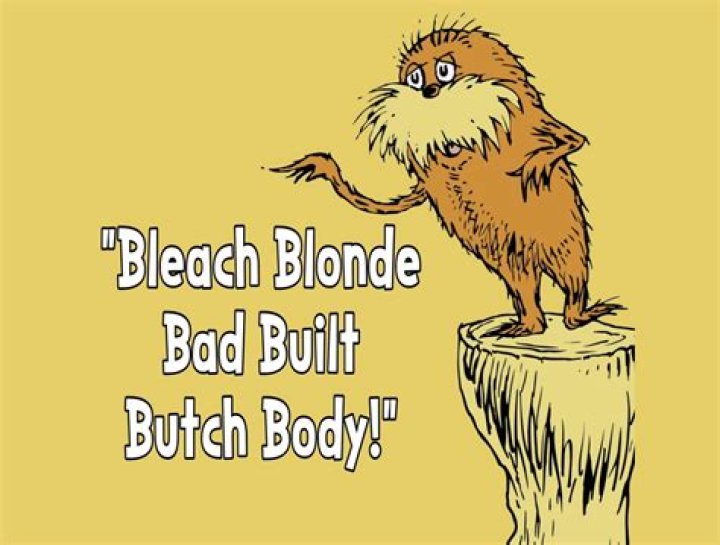 Bleach blonde bad built butch body 🤣 r/WhitePeopleTwitter