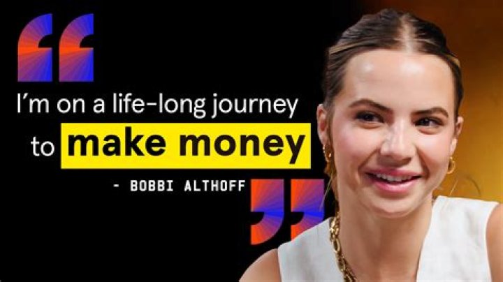 Bobbi Althoff's Child: Inspiring And Empowering Stories