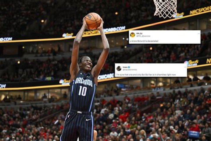 Bol Bol The Orlando Magic's 'monster' with a 2.34m wingspan Marca