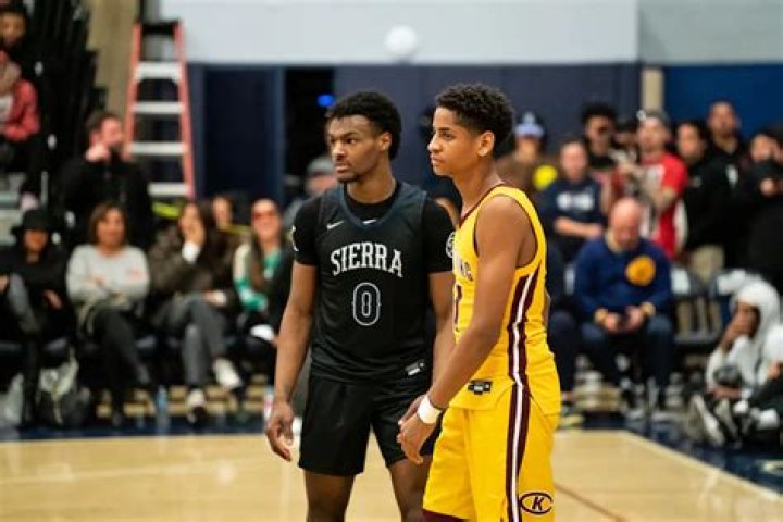 Bronny James gets win over Kiyan Anthony 20 years after LeBronCarmelo