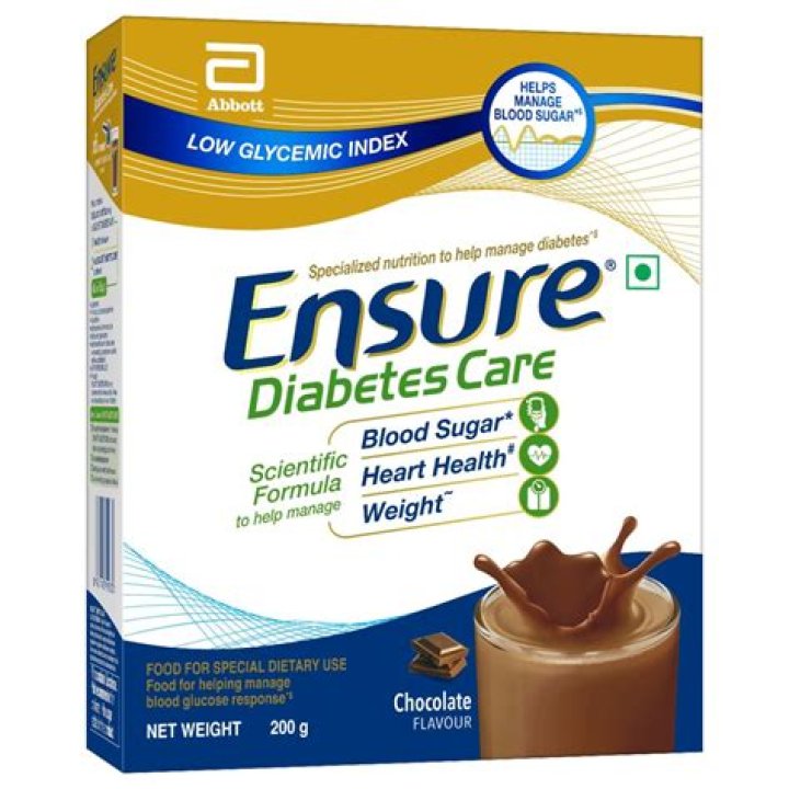 Buy Ensure Chocolate Diabetes Care Powder Refill Of 200 G Online at