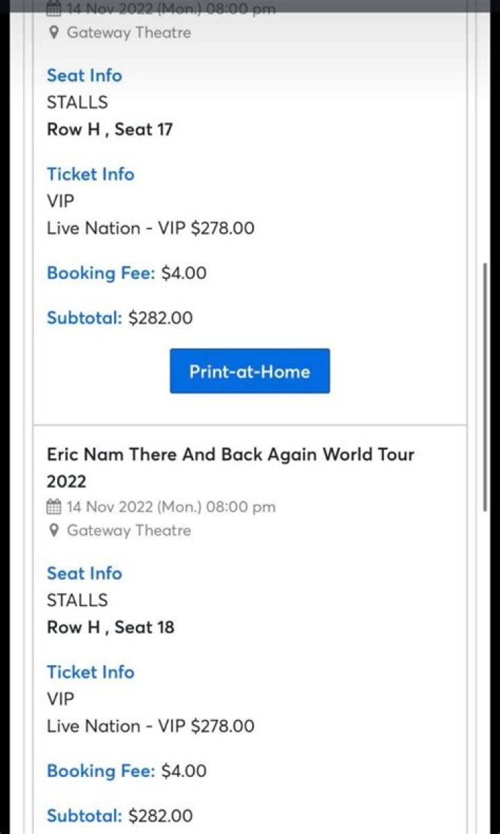 Buy Eric Nam tickets, Eric Nam tour details, Eric Nam reviews Ticketline