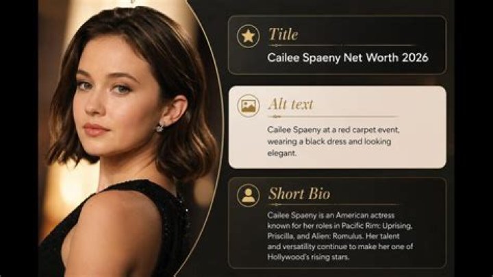 Cailee Spaeny Net Worth 2024 Age, Husband, Salary and