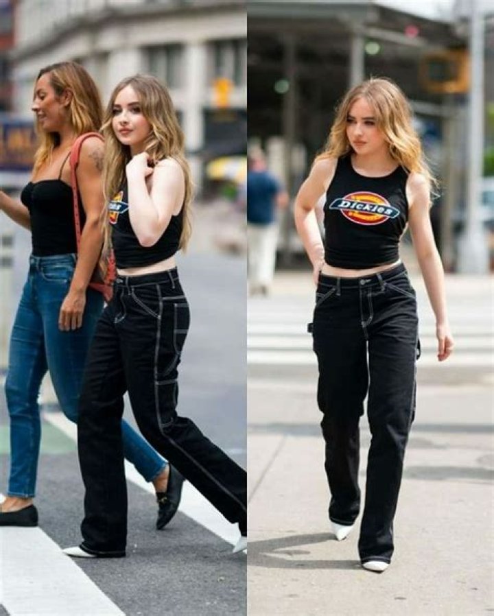 CANDIDS Sabrina walking the Flatiron District in NYC yesterday. (July