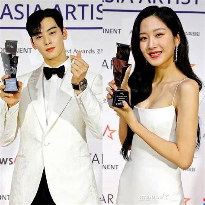 Captivating Chemistry: The Enchanting Duo Of Cha Eun Woo And Moon Ga Young